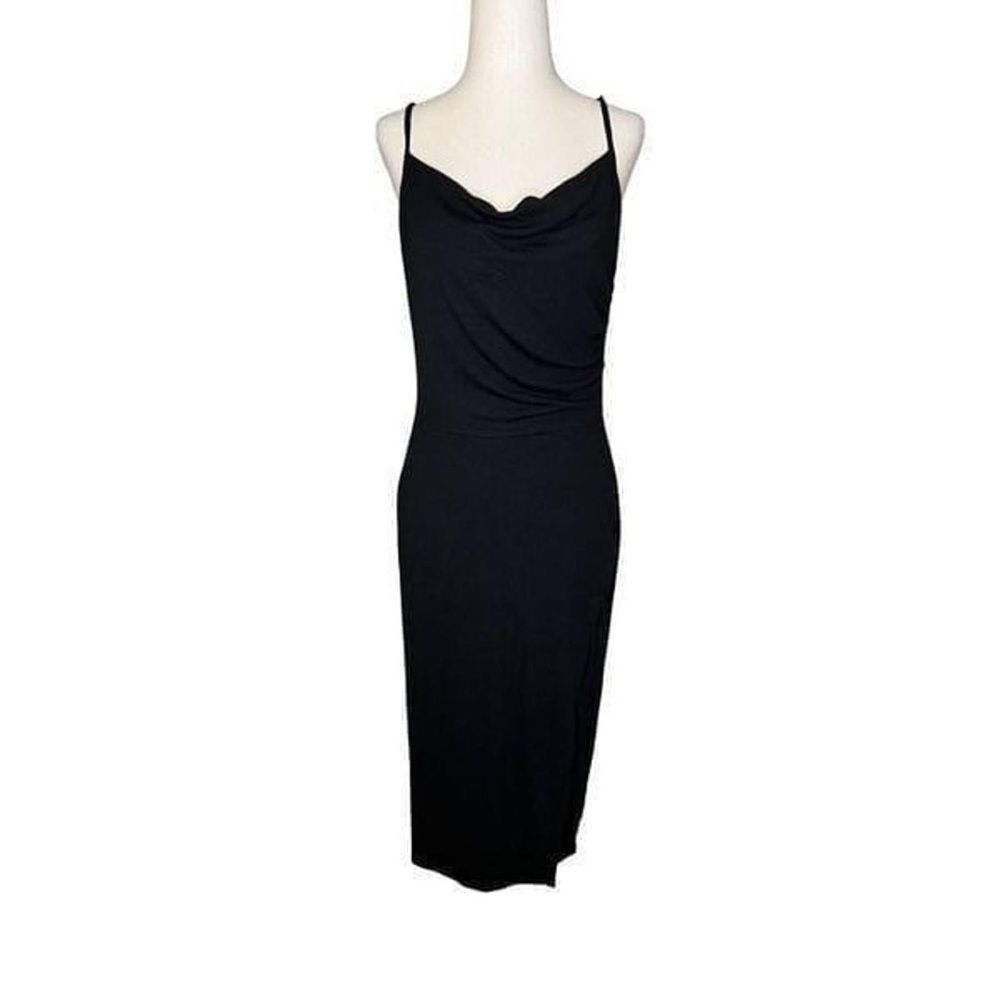 Rachel Zoe ribbed Black Women's Dress